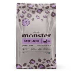 Monster Pet Food Kissan Kuivaruoka|Kissan Erikoisruoat*Monster Cat Sterilized Kana & Kalkkuna