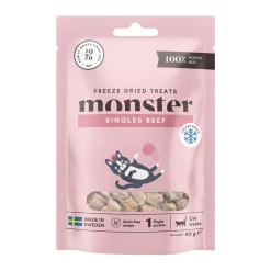 Monster Pet Food Pehmeät Kissanherkut|Pehmeät Kissanherkut*Monster Cat Treats Freeze dried, nauta