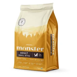 Monster Pet Food Koiran Kuivaruoka*Monster Dog Adult Small kana & kalkkuna