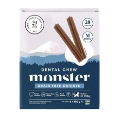 Monster Pet Food Hammasherkut|Purutikut*Monster Dog Dental Chew Grain Free Chicken Medium