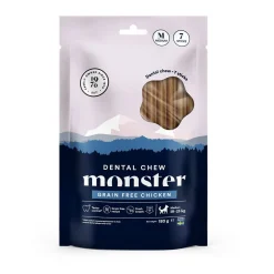Monster Pet Food Hammasherkut|Purutikut*Monster Dog Dental Chew Grain Free Chicken Medium