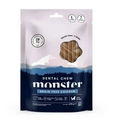 Monster Pet Food Hammasherkut|Purutikut*Monster Dog Dental Chew Grain Free Chicken Large
