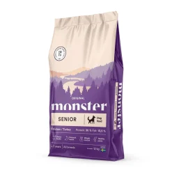 Monster Pet Food Koiran Kuivaruoka|Senioriruoka*Monster Dog Senior Kana & Kalkkuna