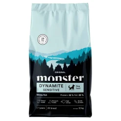 Monster Pet Food Koiranruoat Erityistapeisiin|Koiran Kuivaruoka*Monster Dynamite Sensitive White Fish