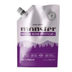 Monster Pet Food Ruokinnan Monipuolistaminen|Koiran Märkäruoka Ja Makkarat*Monster Hirvi -luuliemi