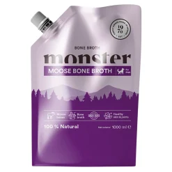 Monster Pet Food Ruokinnan Monipuolistaminen|Koiran Märkäruoka Ja Makkarat*Monster Hirvi -luuliemi