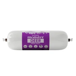 Monster Pet Food Koiran Märkäruoka Ja Makkarat|Pehmeät Koiran Herkut*Monster koiranmakkara, peura