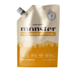 Monster Pet Food Ruokinnan Monipuolistaminen|Koiran Märkäruoka Ja Makkarat*Monster-luuliemi, ankka