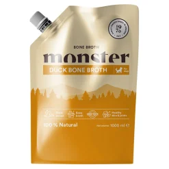 Monster Pet Food Ruokinnan Monipuolistaminen|Koiran Märkäruoka Ja Makkarat*Monster-luuliemi, ankka
