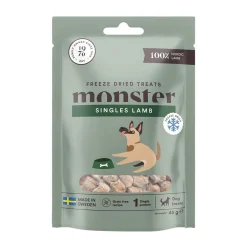 Monster Pet Food Täyslihaherkut|Pakastekuivatut Koiranherkut*Monster pakastekuivattu lammas