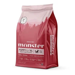 Monster Pet Food Penturuoka|Koiran Kuivaruoka*Monster Puppy Large Grain Free Kalkkuna&Kana