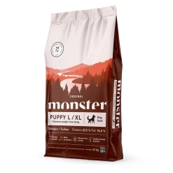Monster Pet Food Penturuoka|Koiran Kuivaruoka*Monster Puppy L&XL Kana & Kalkkuna