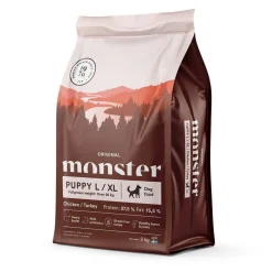 Monster Pet Food Penturuoka|Koiran Kuivaruoka*Monster Puppy L&XL Kana & Kalkkuna