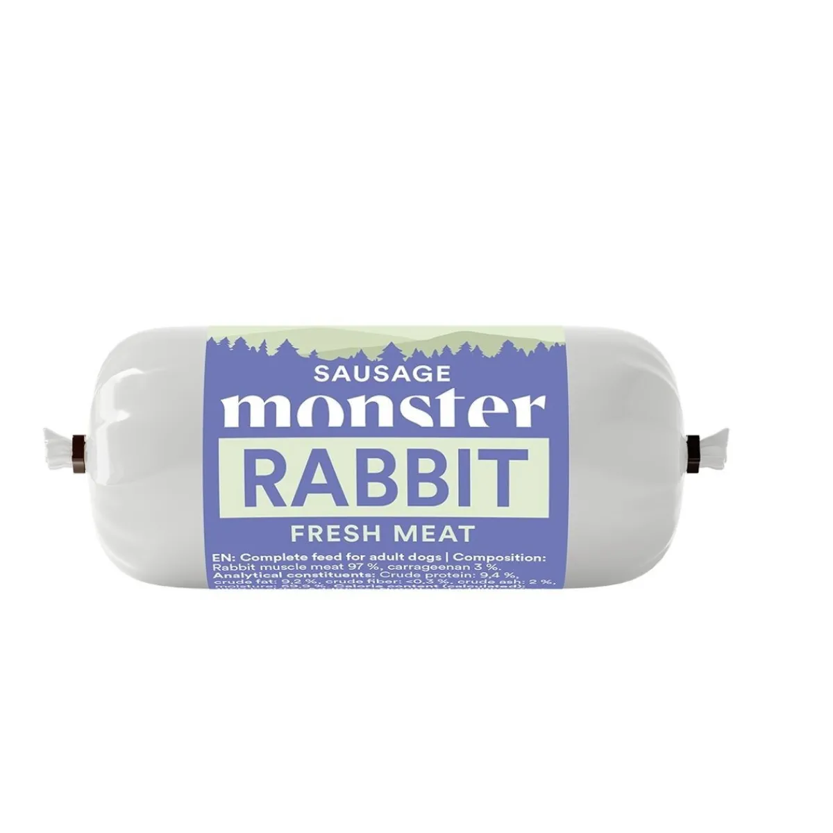 Monster Pet Food Koiran Märkäruoka Ja Makkarat|Pehmeät Koiran Herkut*Monster treenimakkara, kani