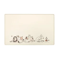 Moomin Koiranpennun Ruokailu|Kuppialustat Ja Mittakauhat*for Pets Moments -silikonialusta