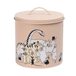 Moomin Koiranpennun Ruokailu|Säilytysastiat*for Pets peltipurkki