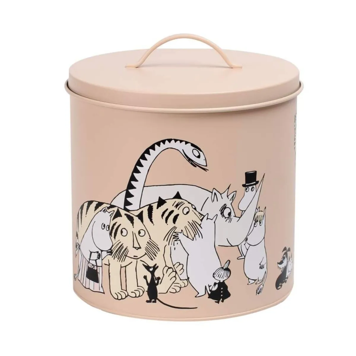 Moomin Koiranpennun Ruokailu|Säilytysastiat*for Pets peltipurkki