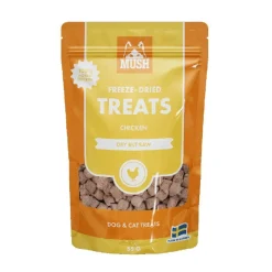 Mush Täyslihaherkut|Pikkuherkut Ja Treeninamit*Freeze-Dried Kana 55 g herkku koiralle