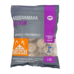 Mush Ruokinnan Monipuolistaminen|Kotimainen Koiranruoka*Naudanmaha koiralle 1 kg