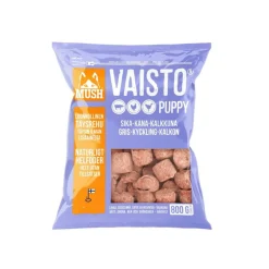 Mush Ruokinnan Monipuolistaminen|Kotimainen Koiranruoka*Vaisto Puppy sika-kalkkuna-kana