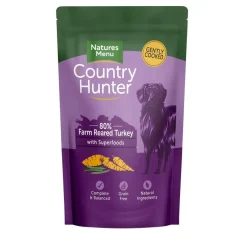 natures:menu Koiran Märkäruoka Ja Makkarat*CH Dog Kalkkuna, 150g
