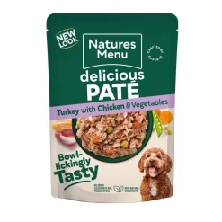 natures:menu Koiran Märkäruoka Ja Makkarat*Dog Kana & kalkkuna 300g