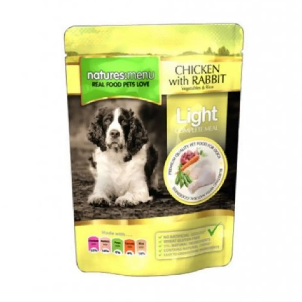 natures:menu Koiran Märkäruoka Ja Makkarat*Dog Light 300g