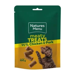 natures:menu Pikkuherkut Ja Treeninamit*Natures Menu Kana-Possuherkku koiralle 100g