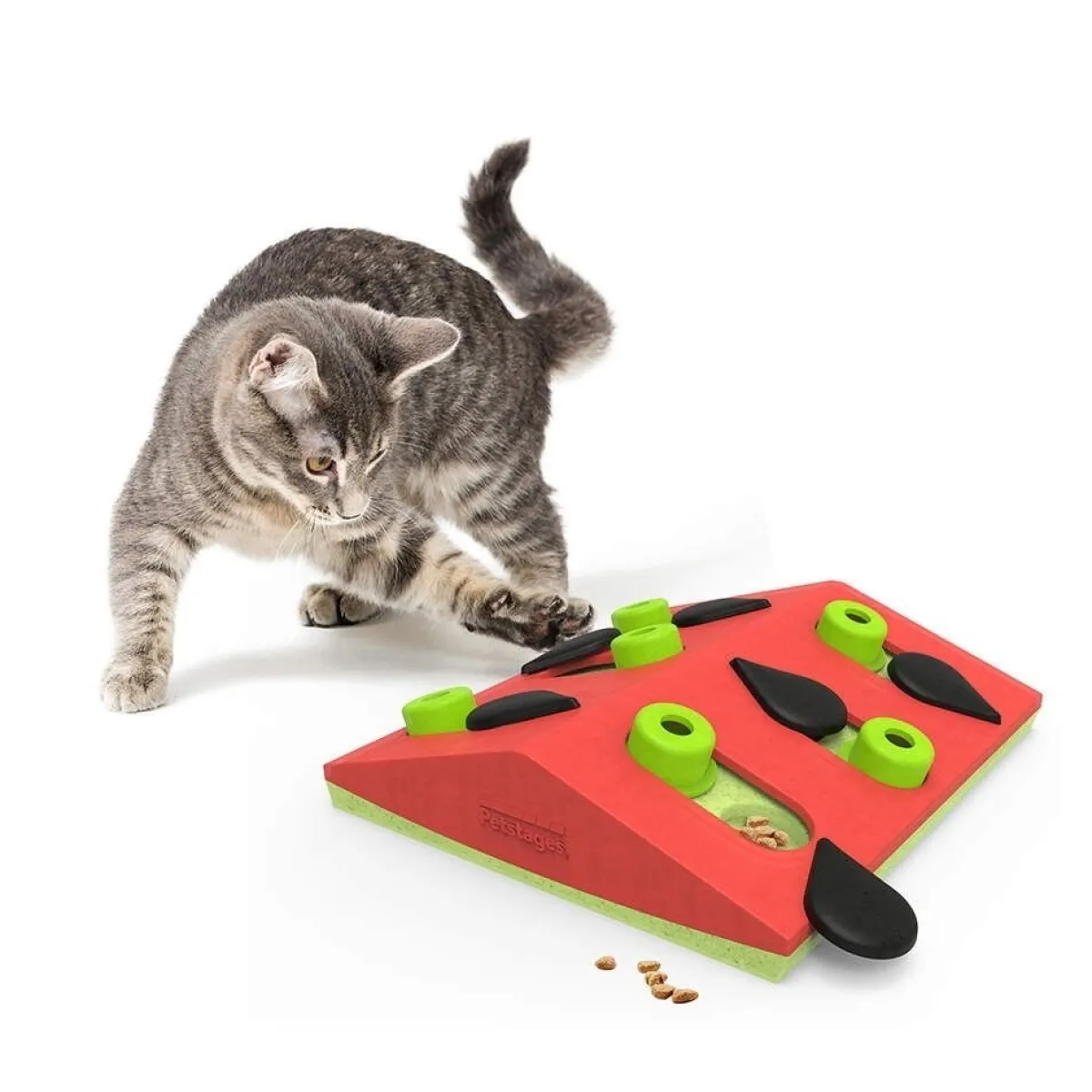 Nina Ottosson Kissan Pelit Ja Aktivointilelut*Cat Melon Madness Puzzle and Play punainen