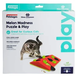 Nina Ottosson Kissan Pelit Ja Aktivointilelut*Cat Melon Madness Puzzle and Play punainen