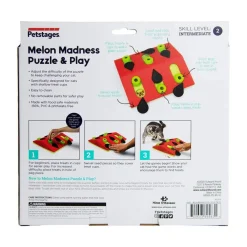 Nina Ottosson Kissan Pelit Ja Aktivointilelut*Cat Melon Madness Puzzle and Play punainen