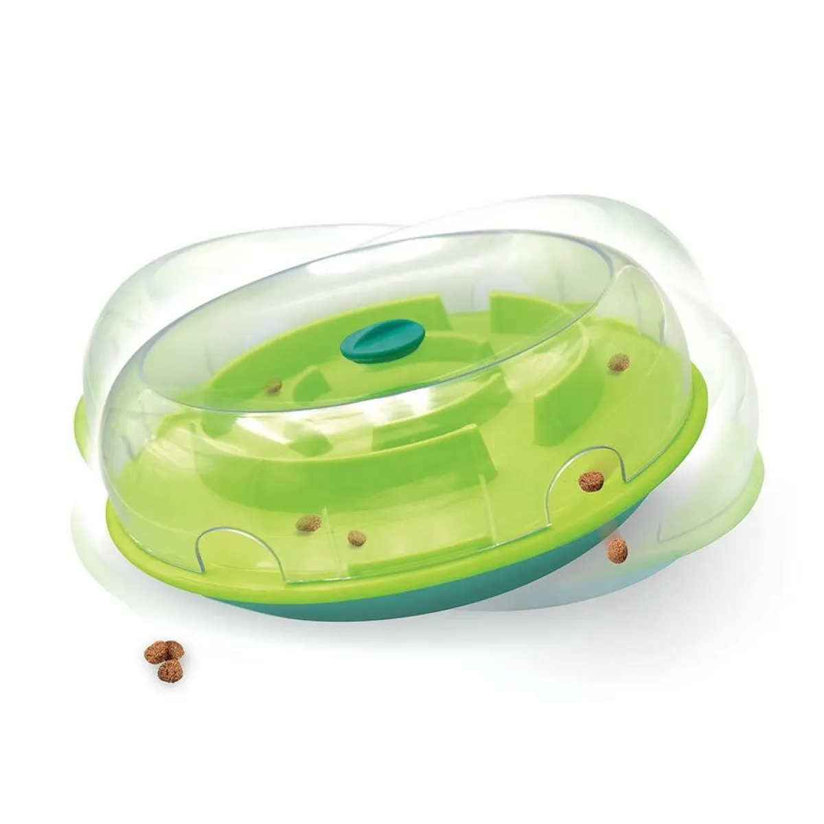 Nina Ottosson Koiran Aktivointilelut Ja -Pelit*Dog Wobble Bowl lime