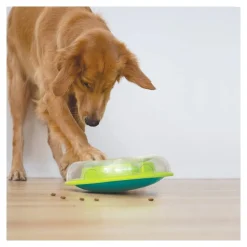 Nina Ottosson Koiran Aktivointilelut Ja -Pelit*Dog Wobble Bowl lime