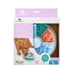 Nina Ottosson Koiranpennun Lelut|Koiran Aktivointilelut Ja -Pelit*Lickin' Layers Puppy Food puzzle