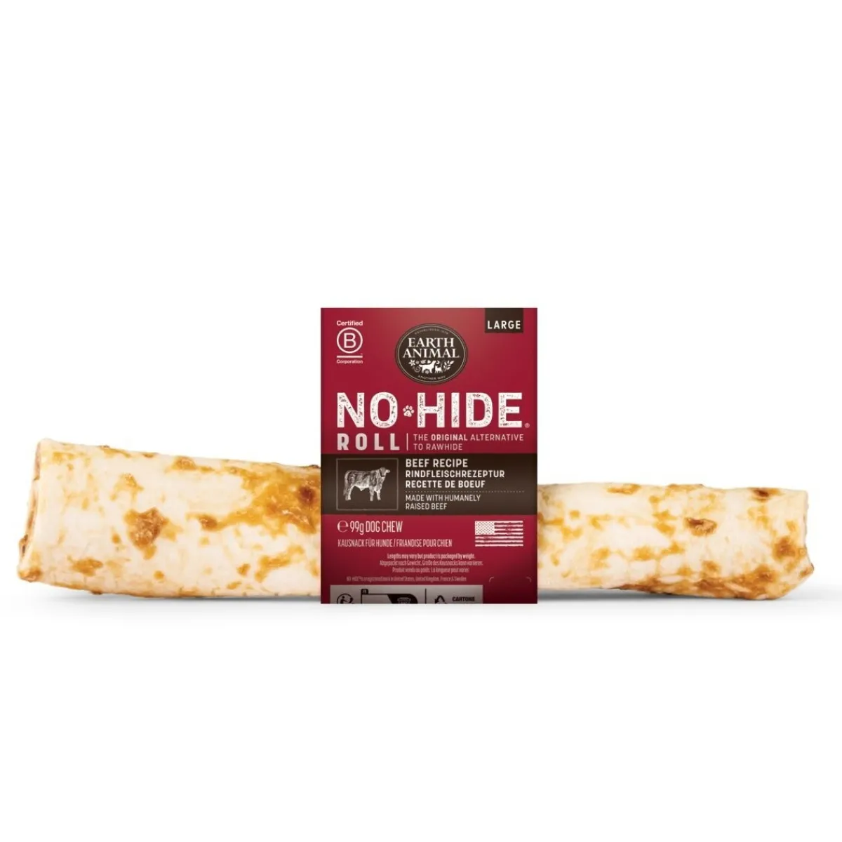 No-Hide Puruluut*Naudanmakuinen Puruluu 1 kpl
