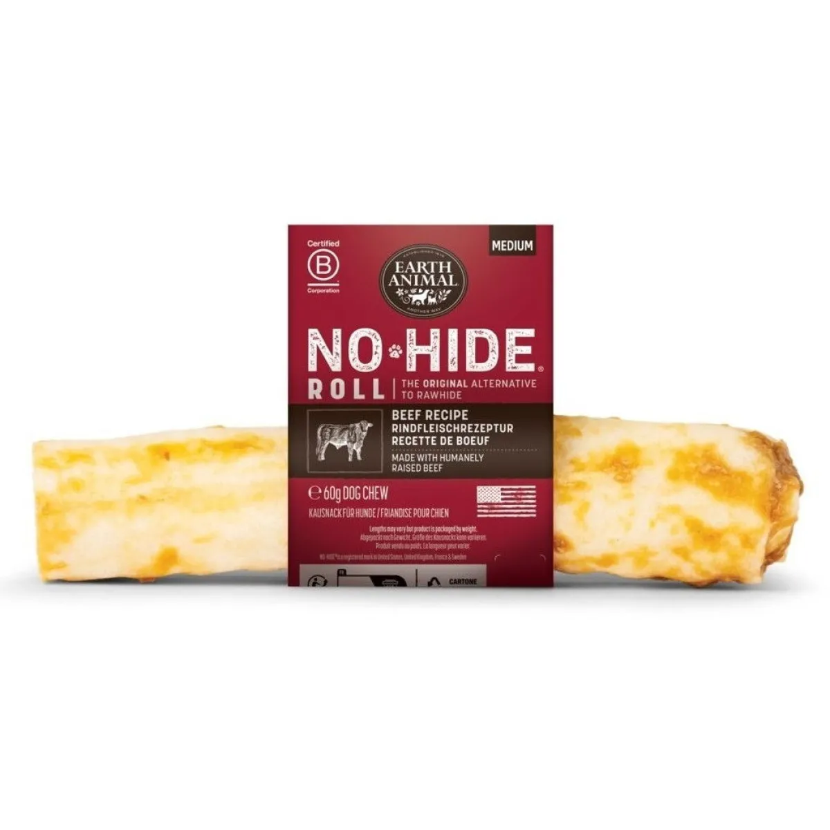 No-Hide Puruluut*Naudanmakuinen Puruluu 1 kpl