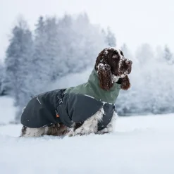 Non-stop dogwear Koiran Vaatteet|Koiran Talvitakit*Non-Stop Glacier wool 2.0 talvitakki, vihreä/harmaa