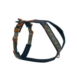 Non-stop dogwear Koiran Valjaat*Non-stop Line 5.0 RP koiran valjaat, teal/oak