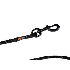 Non-stop dogwear Koiran Hihnat Ja Flexit*Non-Stop Rock säädettävä hihna, musta