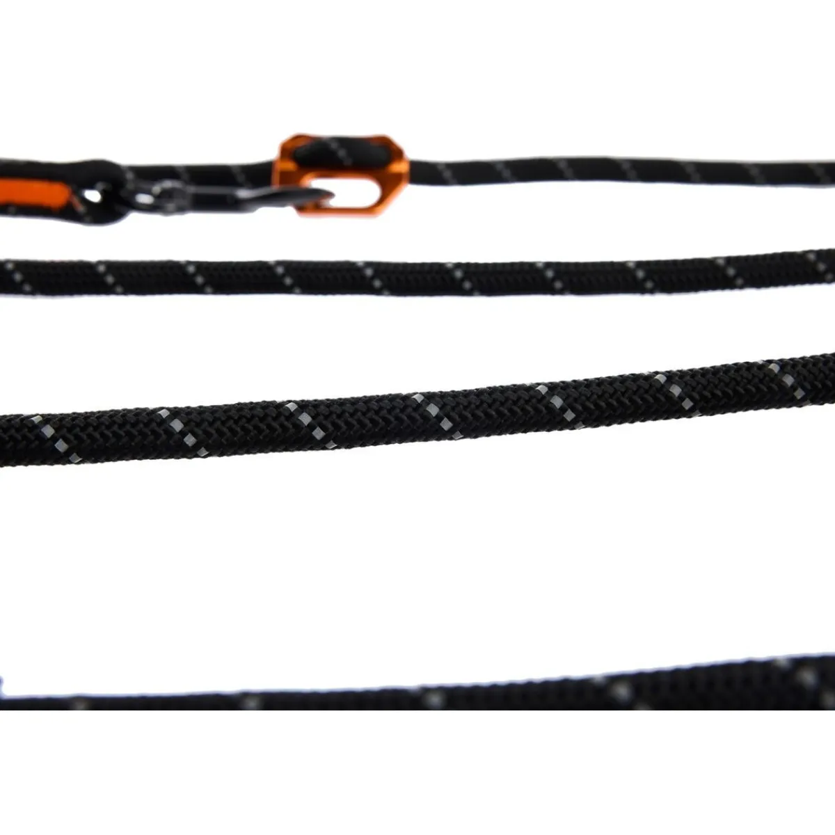 Non-stop dogwear Koiran Hihnat Ja Flexit*Non-Stop Rock säädettävä hihna, musta