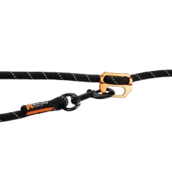Non-stop dogwear Koiran Hihnat Ja Flexit*Non-Stop Rock säädettävä hihna, musta