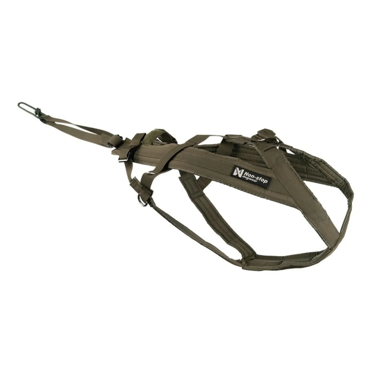 Non-stop dogwear Koiran Valjaat|Retkeily Koiran Kanssa*Non-stop vetovaljaat Freemotion Defense, vihreä