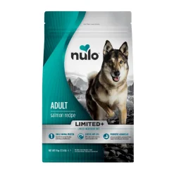 Nulo Koiranruoat Erityistapeisiin|Koiran Kuivaruoka*Limited+ Dog Adult Fresh Salmon