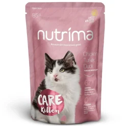 Nutrima Kissan Märkäruoka|Kissanpennun Ruoka*Cat Care Kitten märkäruoka 85g