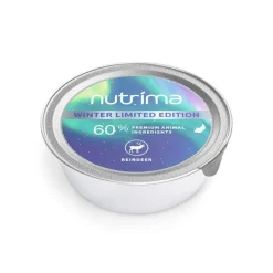 Nutrima Koiran Märkäruoka Ja Makkarat*Dog Reindeer Winter limited edition 125g