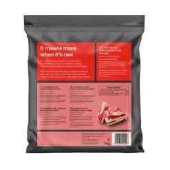Nutriment by Rauh! Ruokinnan Monipuolistaminen|Kotimainen Koiranruoka*Naudanrustoluut 1 kg