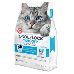 Odour Lock Paakkuuntuva Kissanhiekka|Hajustamaton Kissanhiekka*Odourlock Max Care 12 kg