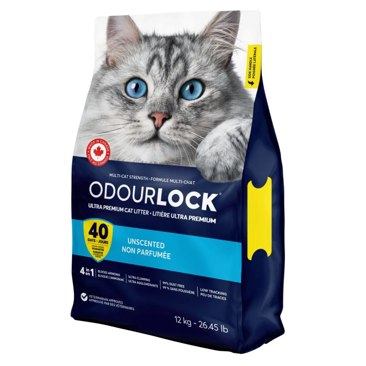 Odour Lock Paakkuuntuva Kissanhiekka|Hajustamaton Kissanhiekka*Odourlock Unscented