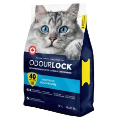 Odour Lock Paakkuuntuva Kissanhiekka|Hajustamaton Kissanhiekka*Odourlock Unscented