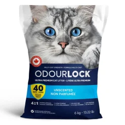 Odour Lock Paakkuuntuva Kissanhiekka|Hajustamaton Kissanhiekka*Odourlock Unscented